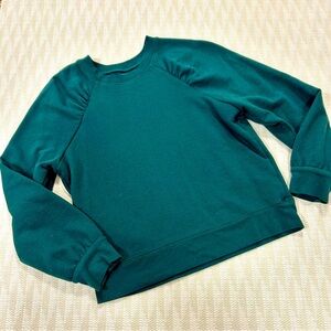 Madewell Puff Sleeve Sweatshirt